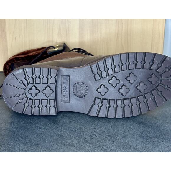 Timberland Lady Premium Fold 8 IN Winter Brown 96367 Womens Boots Leather 9.5 M - Picture 10 of 10